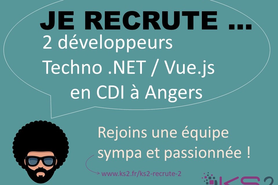 KS2 recrute des développeurs